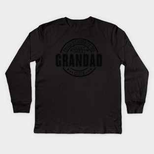 Proud Member of the Great Great Grandad Club Kids Long Sleeve T-Shirt